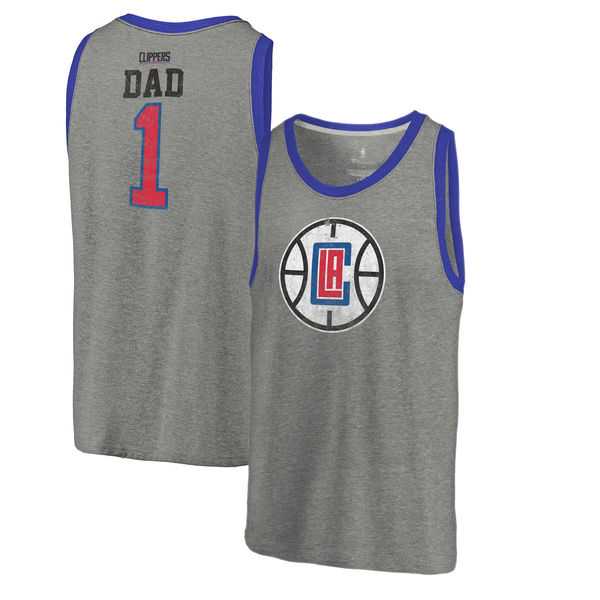 LA Clippers Fanatics Branded Greatest Dad Tri-Blend Tank Top - Heathered Gray,We sell and wholesale LA Clippers Fanatics Branded Greatest Dad Tri-Blend Tank Top - Heathered Gray on line form chian!